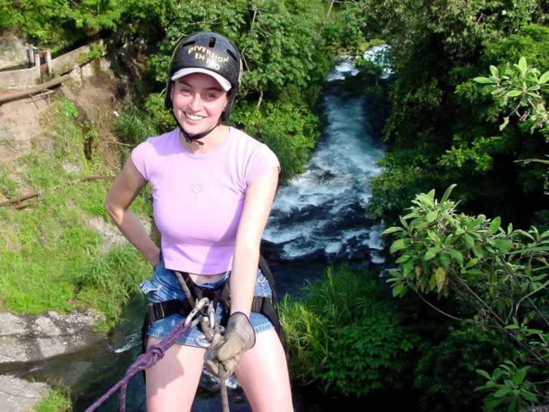 Actividades - Rappel Viajes De Aventura y Ecoturismo En El R�o Actopan Chicuasen Veracruz