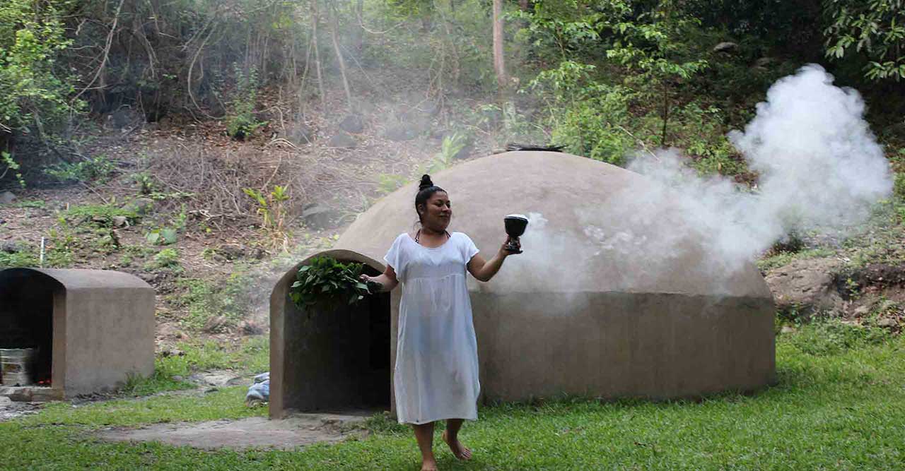 Ba�o de Temascal En El Rio Pescados Jalcomulco Veracruz